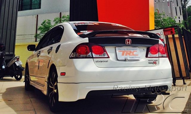 ไฟทับทิมในกันชนข้าง CIVIC 2009 LED แดง V.2 (Side Marker Light) Style U.S.A